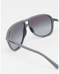 Мужские серые солнцезащитные очки от Dolce & Gabbana