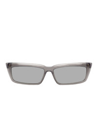 Мужские серые солнцезащитные очки от Balenciaga