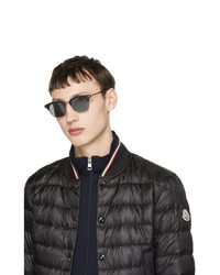 Мужские серые солнцезащитные очки от Moncler