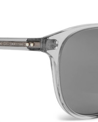 Мужские серые солнцезащитные очки от Oliver Peoples