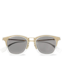 Мужские серые солнцезащитные очки от Fendi