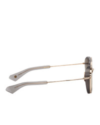 Мужские серые солнцезащитные очки от Dita