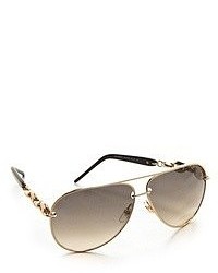 Женские серые солнцезащитные очки от Gucci