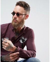 Мужские серые солнцезащитные очки от Reclaimed Vintage