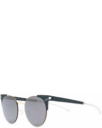 Женские серые солнцезащитные очки от Mykita