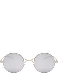 Женские серые солнцезащитные очки от Maison Margiela
