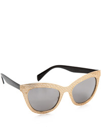 Женские серые солнцезащитные очки от Marc by Marc Jacobs