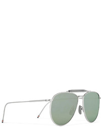Мужские серые солнцезащитные очки от Thom Browne