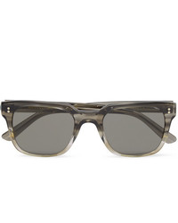 Мужские серые солнцезащитные очки от Moscot
