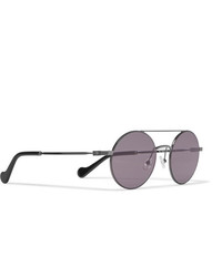 Мужские серые солнцезащитные очки от Moncler