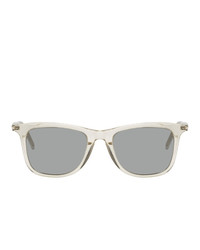 Мужские серые солнцезащитные очки от Saint Laurent