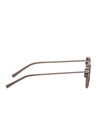 Мужские серые солнцезащитные очки от Eyevan 7285