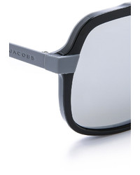 Женские серые солнцезащитные очки от Marc Jacobs