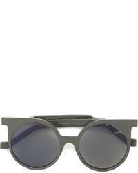 Женские серые солнцезащитные очки от Va Va