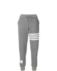 Женские серые спортивные штаны с принтом от Thom Browne