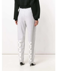 Женские серые спортивные штаны от Off-White