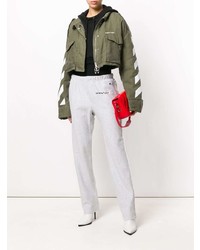 Женские серые спортивные штаны от Off-White