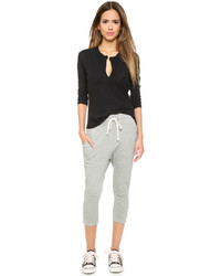 Женские серые спортивные штаны от James Perse