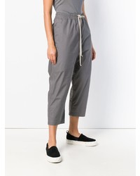 Женские серые спортивные штаны от Rick Owens DRKSHDW