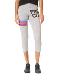 Женские серые спортивные штаны от Freecity