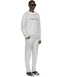 Мужские серые спортивные штаны от Pierre Balmain