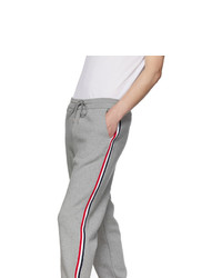 Мужские серые спортивные штаны от Thom Browne