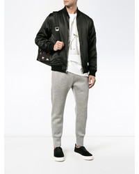 Мужские серые спортивные штаны от Helmut Lang