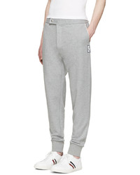 Мужские серые спортивные штаны от Moncler Gamme Bleu