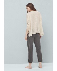 Женские серые спортивные штаны от Mango