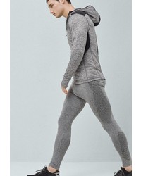 Мужские серые спортивные штаны от Mango Man