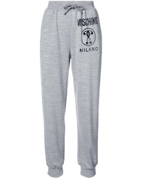 Женские серые спортивные штаны от Moschino