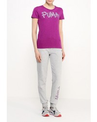 Женские серые спортивные штаны от Puma