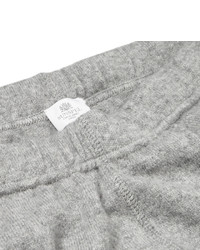 Мужские серые спортивные штаны от Sunspel