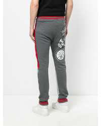 Мужские серые спортивные штаны от Philipp Plein