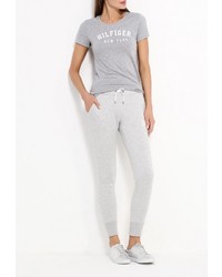 Женские серые спортивные штаны от Tommy Hilfiger