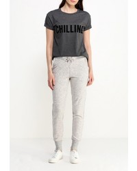 Женские серые спортивные штаны от Topshop