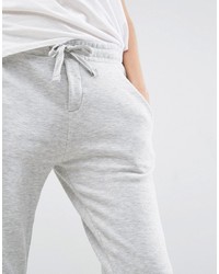 Женские серые спортивные штаны от Mango