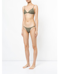 Серые трусики бикини от Matteau