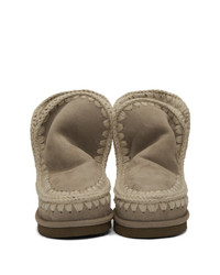 Серые угги от Mou