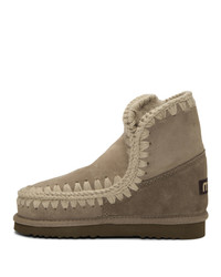 Серые угги от Mou