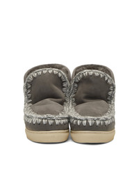 Серые угги от Mou