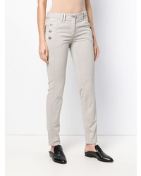 Серые узкие брюки от Luisa Cerano