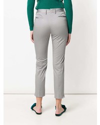 Серые узкие брюки от Pt01