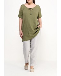 Серые узкие брюки от Elena Miro