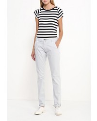 Серые узкие брюки от Gas