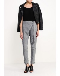 Серые узкие брюки от LOST INK