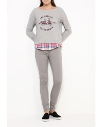 Серые узкие брюки от Motivi