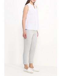 Серые узкие брюки от Sela