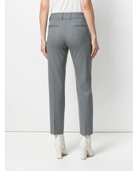 Серые узкие брюки от Piazza Sempione