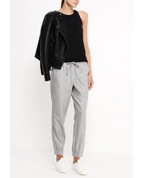 Серые узкие брюки от Topshop